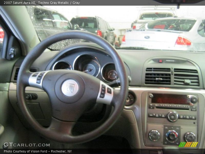 Techno Gray Metallic / Gray 2007 Saturn Aura XE