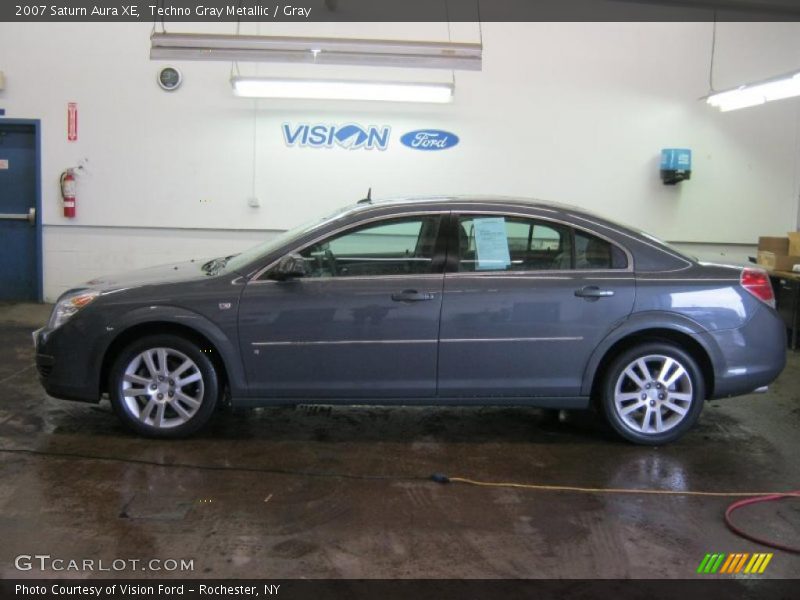 Techno Gray Metallic / Gray 2007 Saturn Aura XE