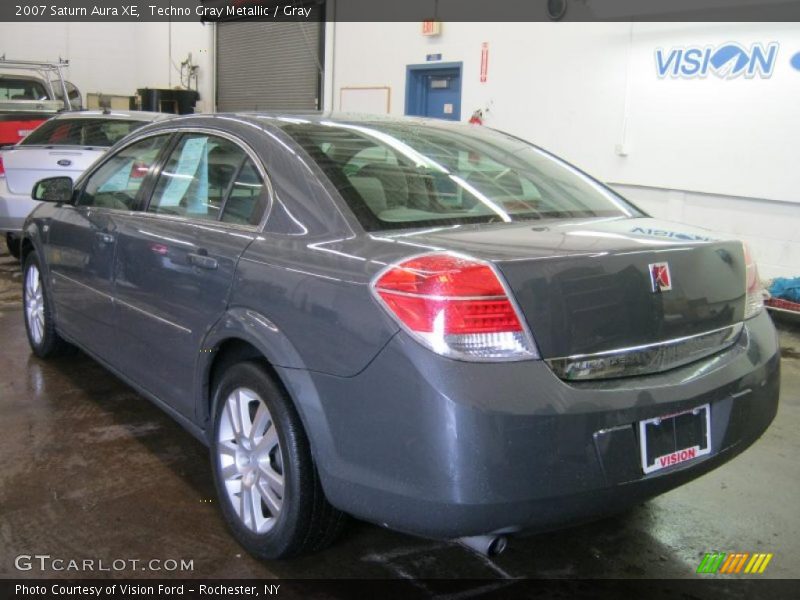 Techno Gray Metallic / Gray 2007 Saturn Aura XE
