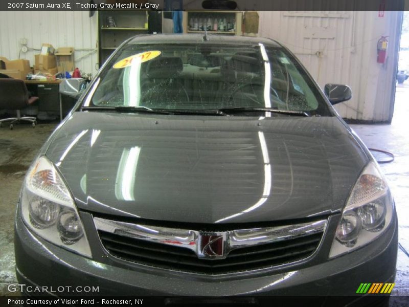 Techno Gray Metallic / Gray 2007 Saturn Aura XE