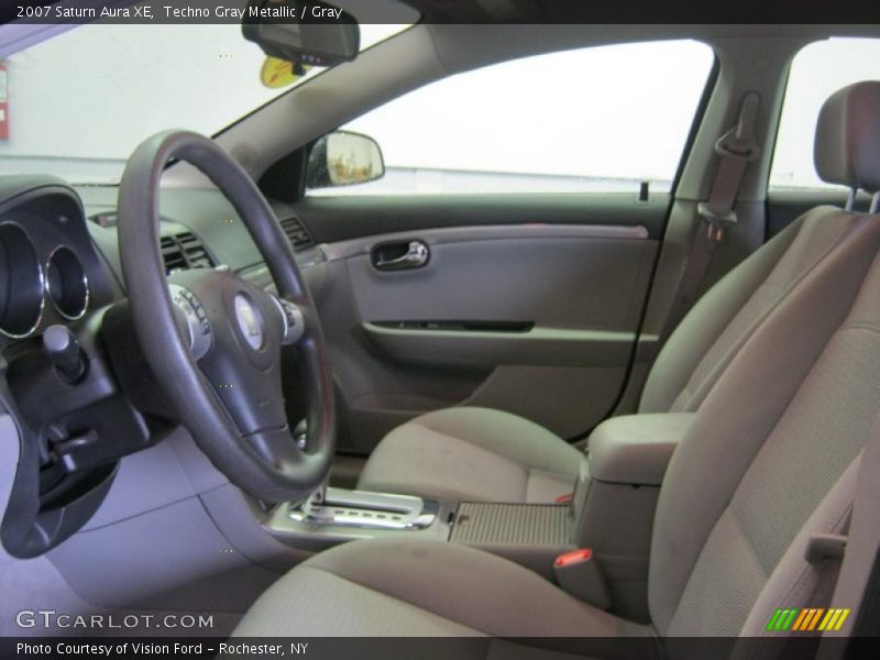 Techno Gray Metallic / Gray 2007 Saturn Aura XE