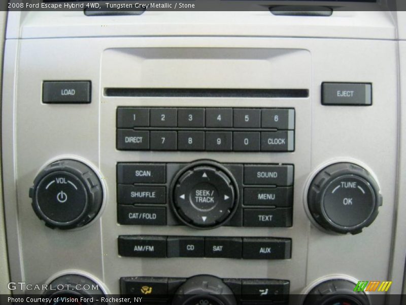 Tungsten Grey Metallic / Stone 2008 Ford Escape Hybrid 4WD