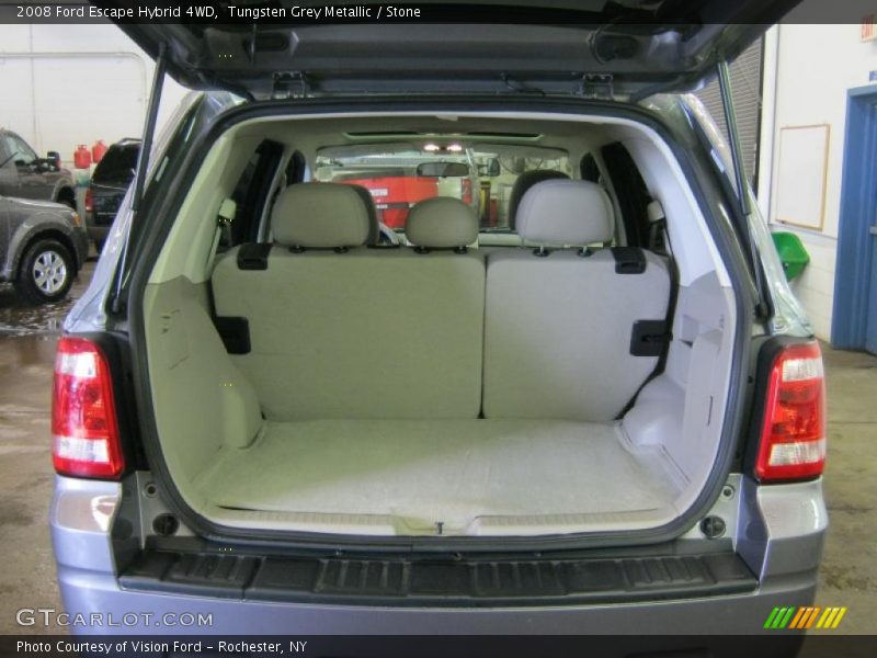 Tungsten Grey Metallic / Stone 2008 Ford Escape Hybrid 4WD