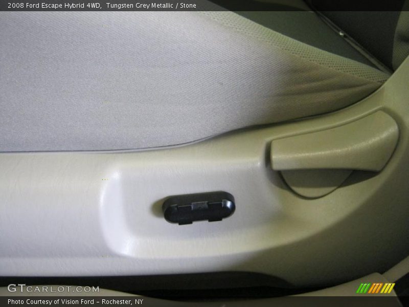 Tungsten Grey Metallic / Stone 2008 Ford Escape Hybrid 4WD