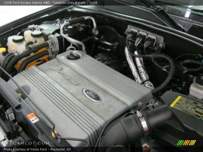  2008 Escape Hybrid 4WD Engine - 2.3 Liter DOHC 16-Valve Duratec 4 Cylinder Gasoline/Electric Hybrid