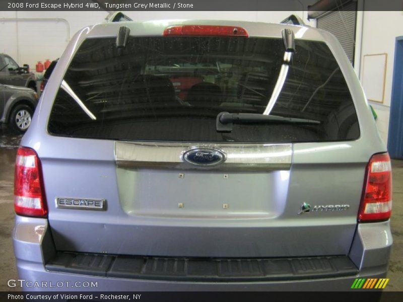 Tungsten Grey Metallic / Stone 2008 Ford Escape Hybrid 4WD