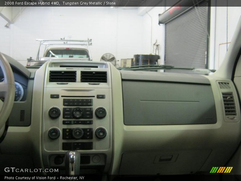 Tungsten Grey Metallic / Stone 2008 Ford Escape Hybrid 4WD