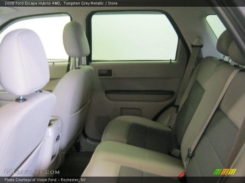 Tungsten Grey Metallic / Stone 2008 Ford Escape Hybrid 4WD