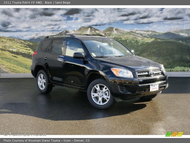 Black / Sand Beige 2011 Toyota RAV4 V6 4WD
