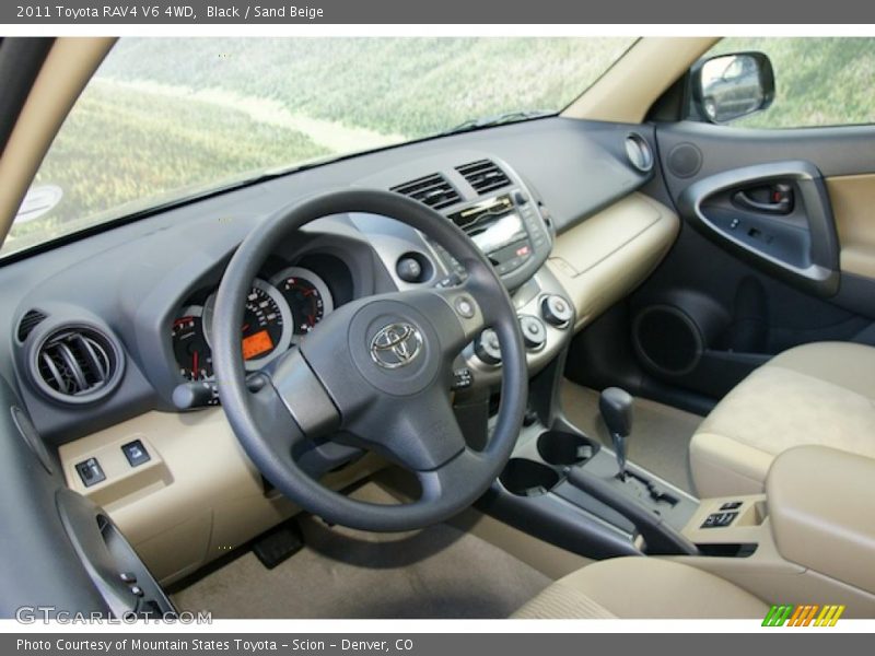  2011 RAV4 V6 4WD Sand Beige Interior
