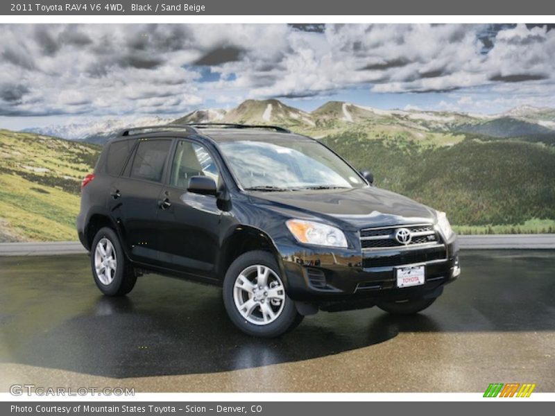 Black / Sand Beige 2011 Toyota RAV4 V6 4WD
