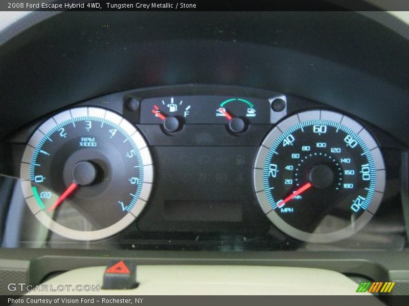  2008 Escape Hybrid 4WD Hybrid 4WD Gauges