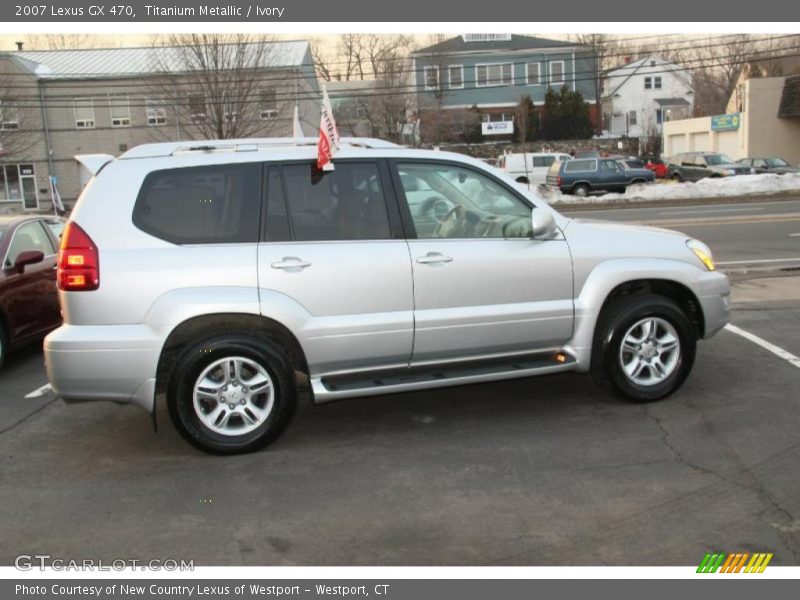 Titanium Metallic / Ivory 2007 Lexus GX 470