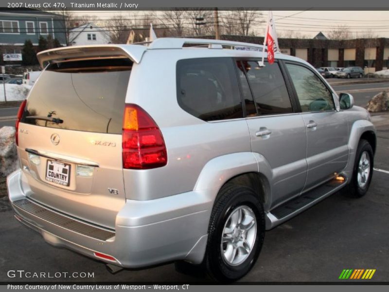 Titanium Metallic / Ivory 2007 Lexus GX 470