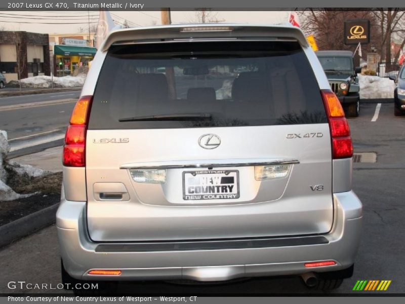 Titanium Metallic / Ivory 2007 Lexus GX 470