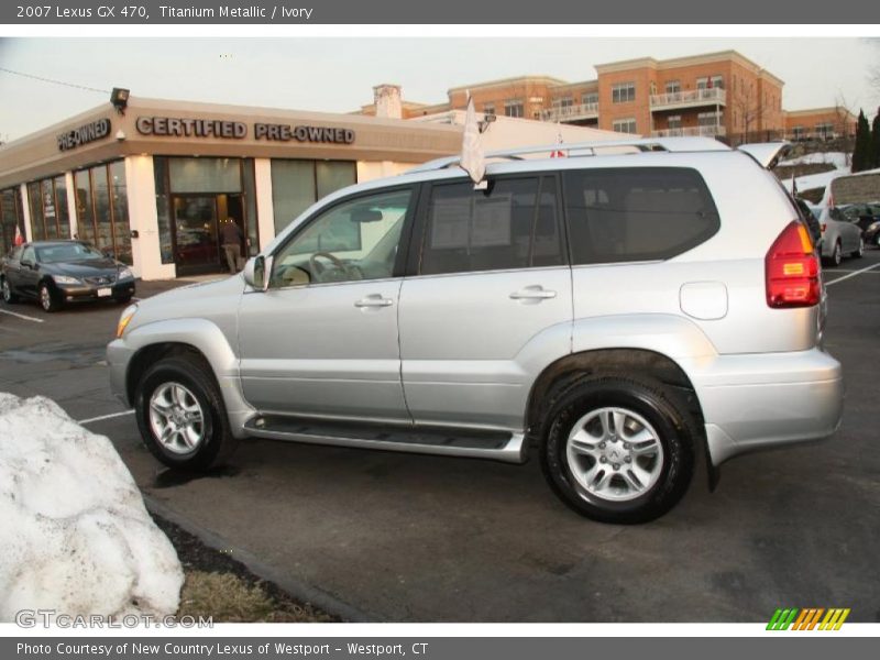 Titanium Metallic / Ivory 2007 Lexus GX 470