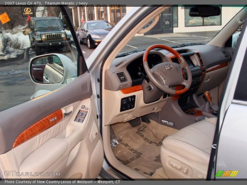 Titanium Metallic / Ivory 2007 Lexus GX 470
