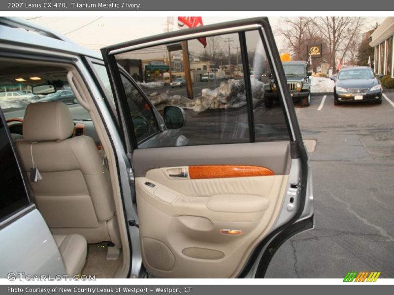 Titanium Metallic / Ivory 2007 Lexus GX 470