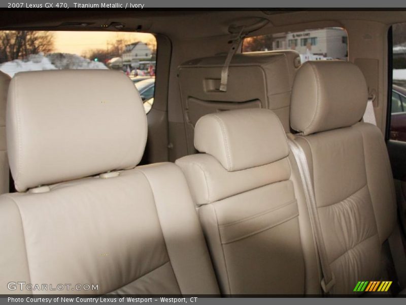 Titanium Metallic / Ivory 2007 Lexus GX 470