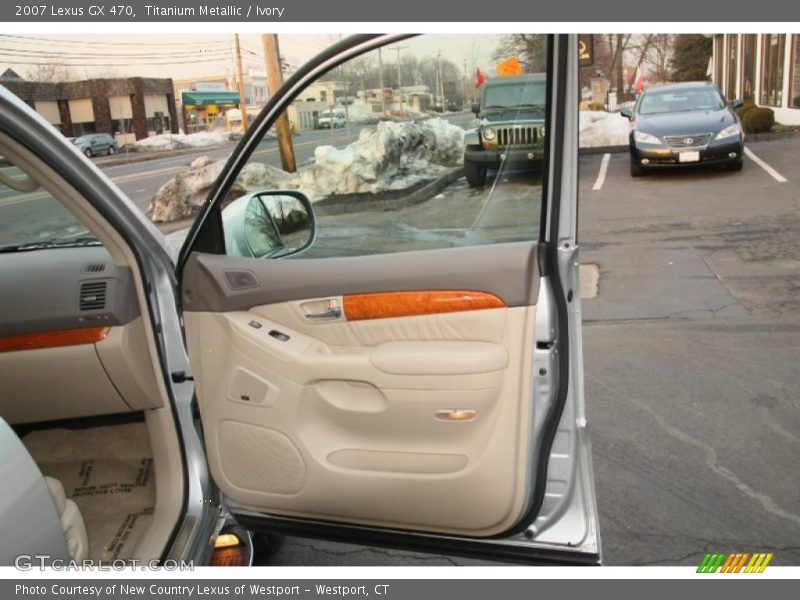 Titanium Metallic / Ivory 2007 Lexus GX 470