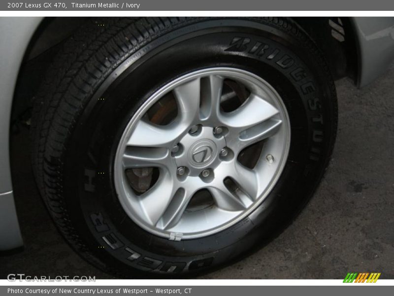 Titanium Metallic / Ivory 2007 Lexus GX 470