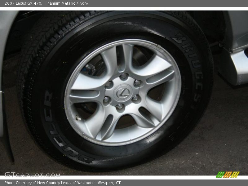 Titanium Metallic / Ivory 2007 Lexus GX 470