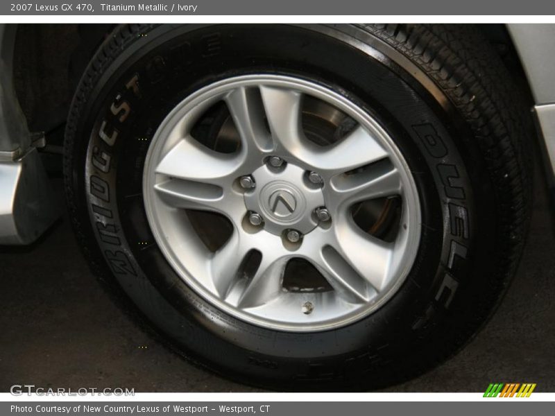 Titanium Metallic / Ivory 2007 Lexus GX 470