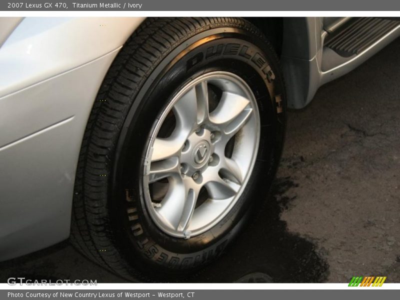 Titanium Metallic / Ivory 2007 Lexus GX 470