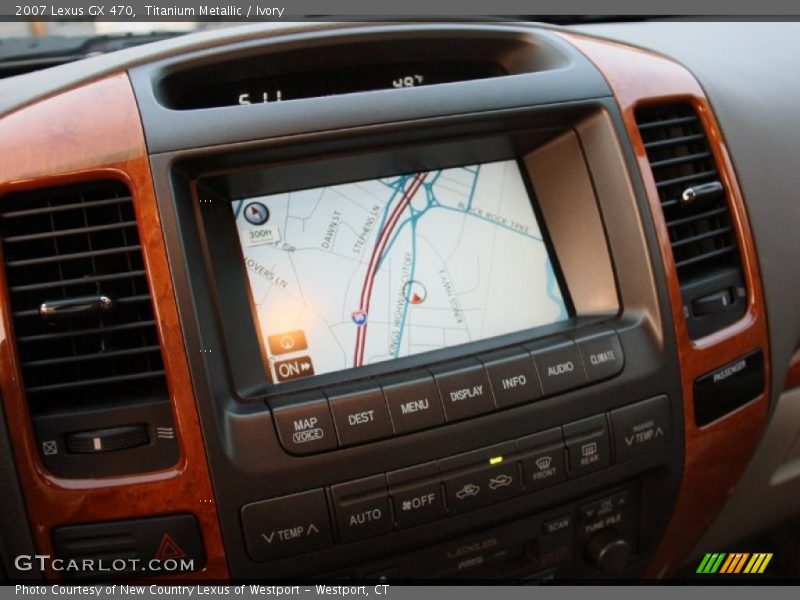 Titanium Metallic / Ivory 2007 Lexus GX 470