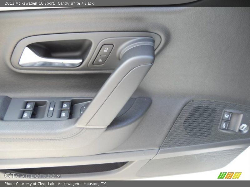 Candy White / Black 2012 Volkswagen CC Sport