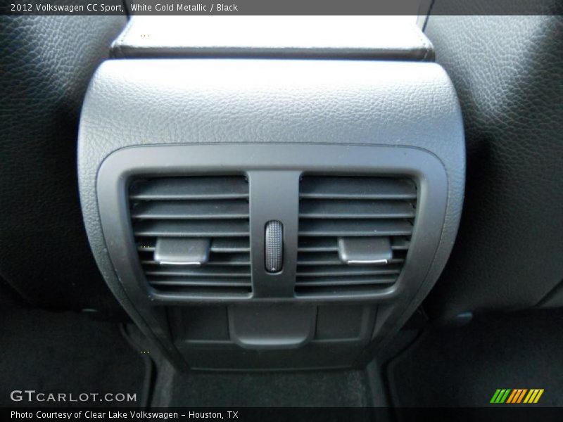 White Gold Metallic / Black 2012 Volkswagen CC Sport