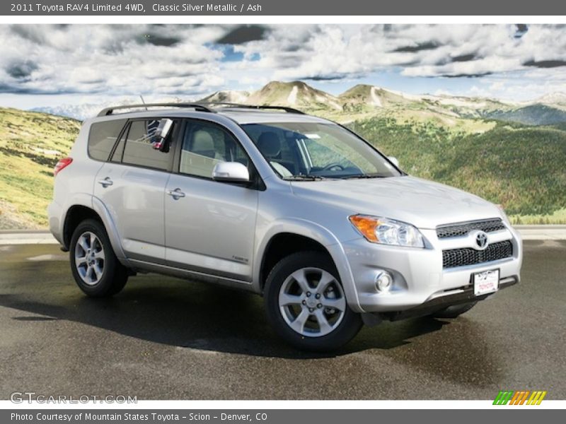 Classic Silver Metallic / Ash 2011 Toyota RAV4 Limited 4WD