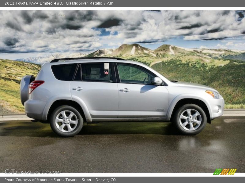 Classic Silver Metallic / Ash 2011 Toyota RAV4 Limited 4WD