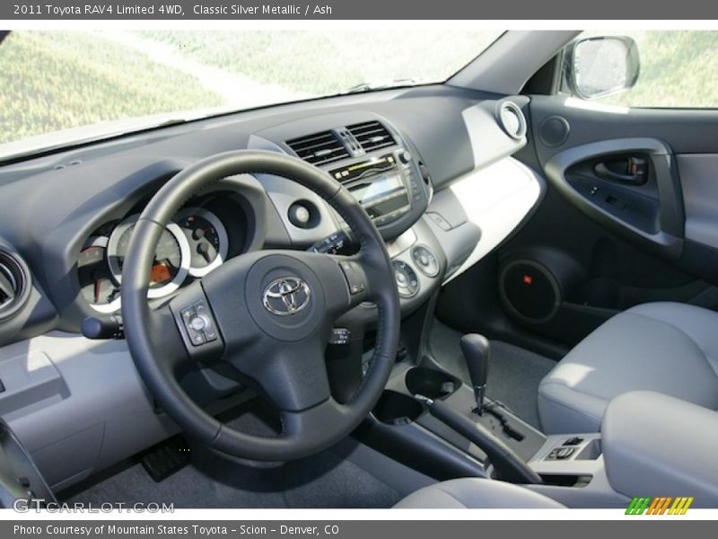 Classic Silver Metallic / Ash 2011 Toyota RAV4 Limited 4WD