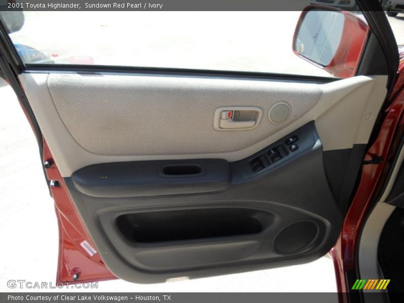 Sundown Red Pearl / Ivory 2001 Toyota Highlander