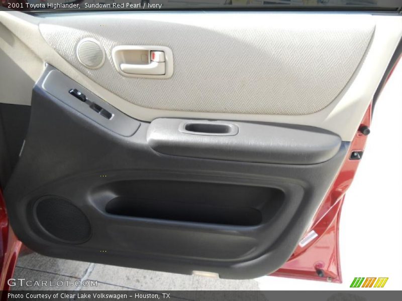Sundown Red Pearl / Ivory 2001 Toyota Highlander