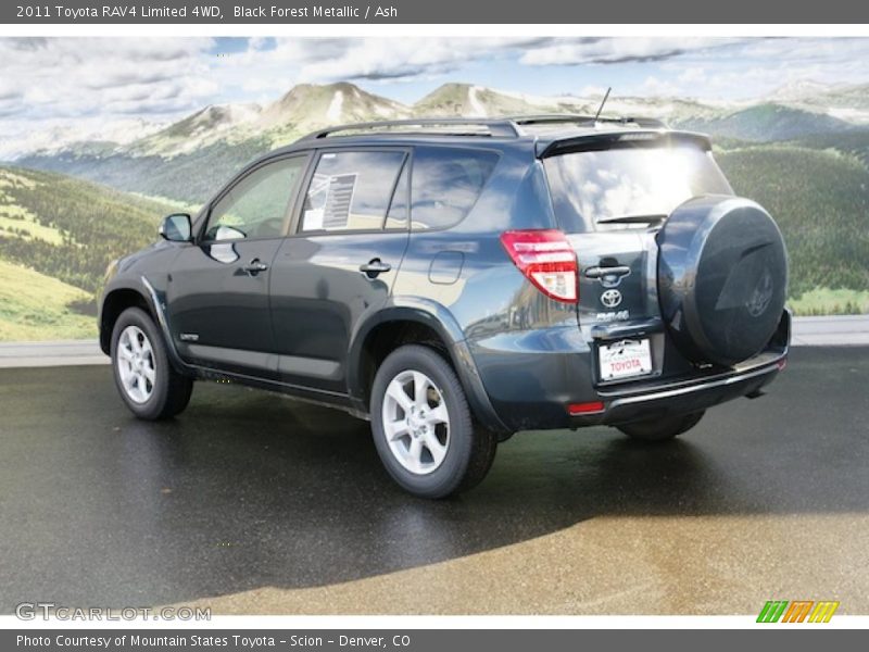 Black Forest Metallic / Ash 2011 Toyota RAV4 Limited 4WD
