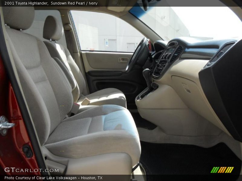 Sundown Red Pearl / Ivory 2001 Toyota Highlander