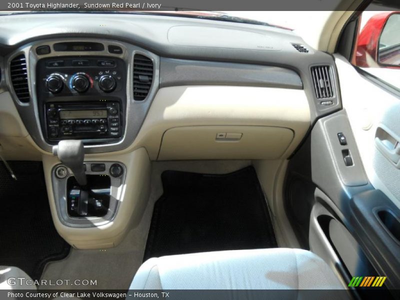 Sundown Red Pearl / Ivory 2001 Toyota Highlander
