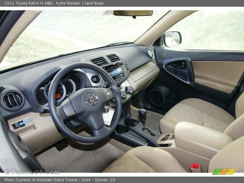 Pyrite Metallic / Sand Beige 2011 Toyota RAV4 I4 4WD