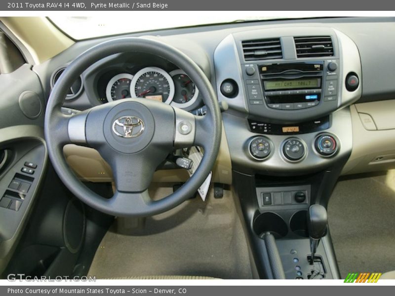 Pyrite Metallic / Sand Beige 2011 Toyota RAV4 I4 4WD