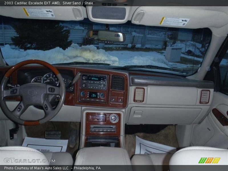 Silver Sand / Shale 2003 Cadillac Escalade EXT AWD