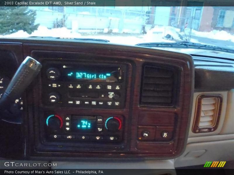 Silver Sand / Shale 2003 Cadillac Escalade EXT AWD