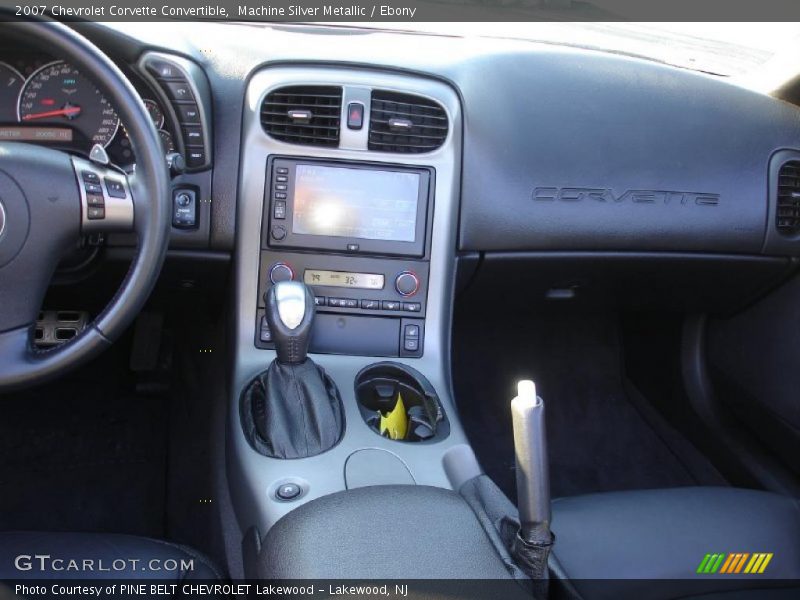 Machine Silver Metallic / Ebony 2007 Chevrolet Corvette Convertible
