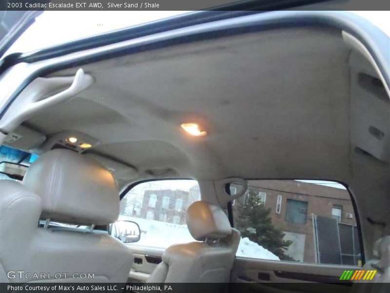 Silver Sand / Shale 2003 Cadillac Escalade EXT AWD
