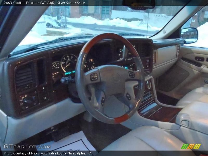 Silver Sand / Shale 2003 Cadillac Escalade EXT AWD