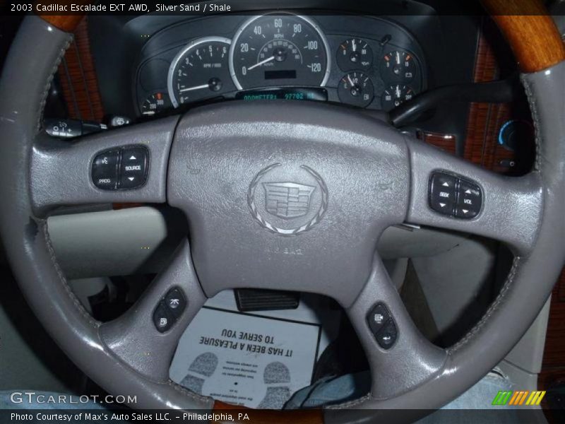Silver Sand / Shale 2003 Cadillac Escalade EXT AWD