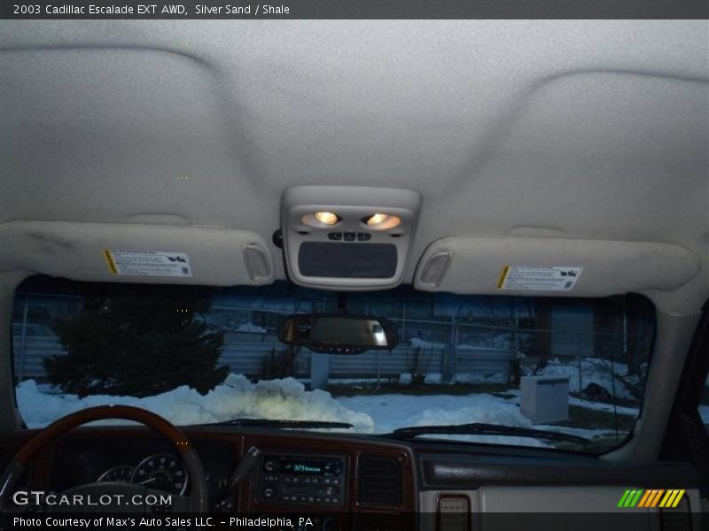 Silver Sand / Shale 2003 Cadillac Escalade EXT AWD
