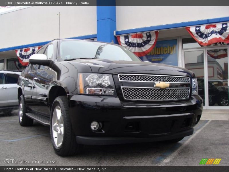 Black / Ebony 2008 Chevrolet Avalanche LTZ 4x4