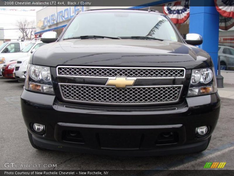 Black / Ebony 2008 Chevrolet Avalanche LTZ 4x4